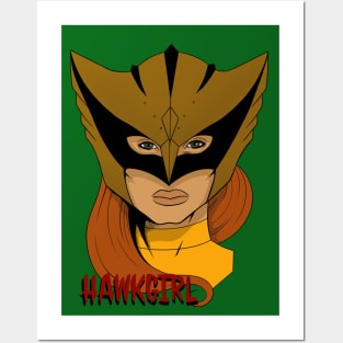 Hawkgirl Posters and Art